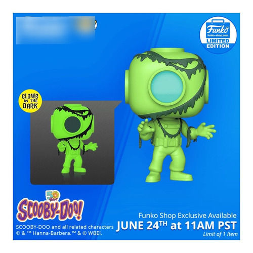 Funko Pop Scooby Doo - Captain Cutler Gitd Popcultcha