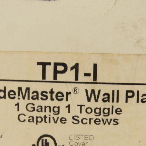 Trade Master Tp1-i Unbreakable Toggle Wall Plate Cover I Ssy