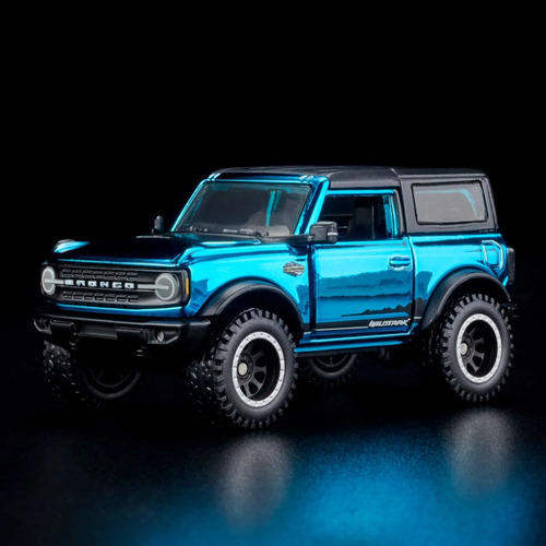 Hot Wheels Rlc Ford Bronco Wildtrak 2021 | Red Line Club Color Azul Spectraflame