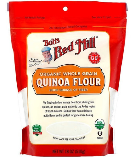 Bob's Red Mill Harina De Quinoa Integral 510g Ntg