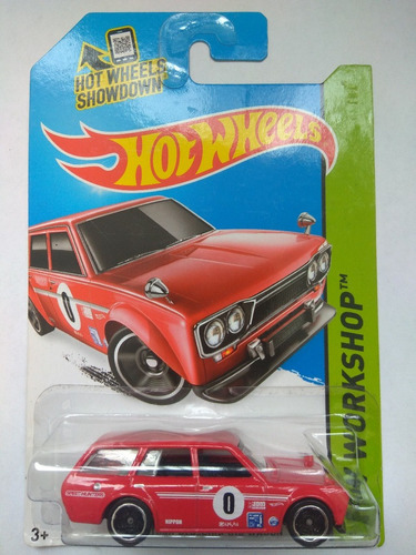 Hot Wheels 71 Datsun Bluebird 510 Wagon Roja Jp2