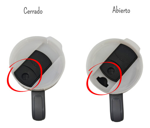 Termo Viaje 1.10 Lt Inox Doble Pared Térmica C/tapa Y Popote Gris Oscuro