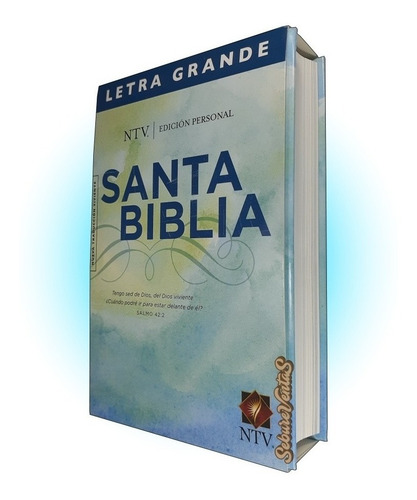 Biblia Letra Grande Tapa Dura Nueva Traduccion Viviente Ntv