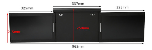 Extensor De Pantalla De Monitor Dual Para Computadora Portát
