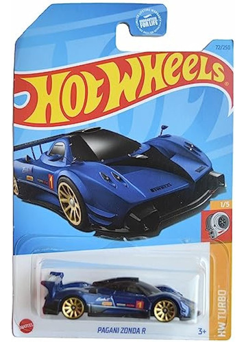 Hot Wheels Pagani Zonda R, Hw Turbo 1/5 [azul]