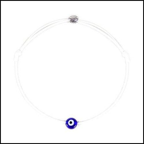 Huno Pulsera De Tobillo Con Mal De Ojo, Amuleto De La Ojo De Multicolor 8 Cm