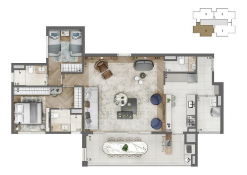 Imagem 26 de 30 de Apartamento À Venda No Bairro Santo Amaro - São Paulo/sp - 118