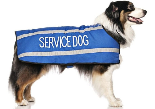 Servicio Perro Azul Calido Perro Abrigos Talla S-m M-l L-xl