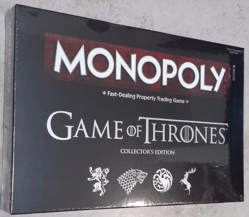 Monopoly Game Of Thrones, Ed. De Colección Original/oficial