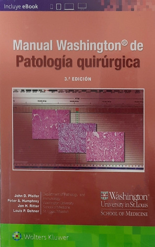 Pfeifer Manual Washington De Patología Quirúrgica 3ed Nuevo