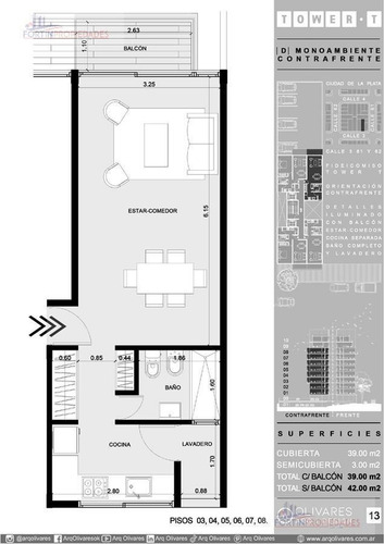 Imagen 12 de 16 de Departamento - La Plata