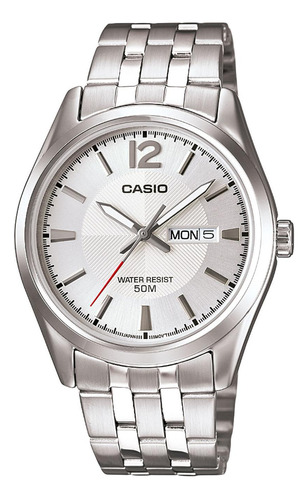 Reloj Casio Mtp-1335d-7a Acero Hombre Plateado