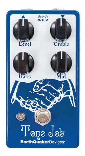 Pedal Booster Earthquaker Tone Job Eq / Boost