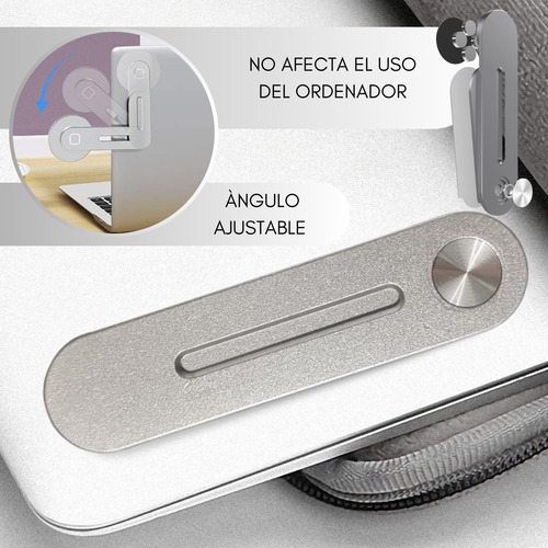 4 Soporte Celular Aluminio Magnético Laptop Notebook Tablet