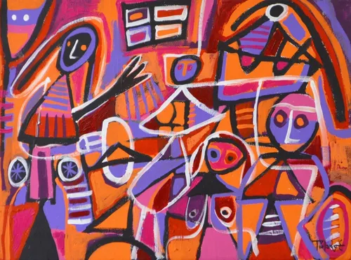 comprar Enrique Pichardo,interiorismo ,acrílico Sobre Lienzo