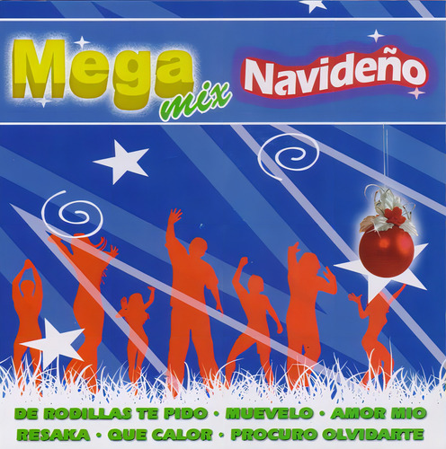 Mega Navidad Mix - Disco Cd - Nuevo (18 Canciones)