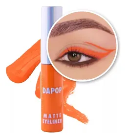 Delineador Liquido Mate Para Ojos Colores Con Pincel Dapop