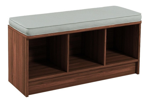 Armario Zapatero Dylan Puff 3 Compartimentos Mueble Cedro