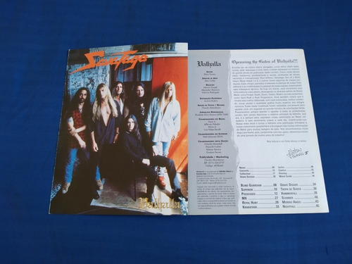 Revista Valhalla 4 - Blind Guardian, Savatage, Rhapsody