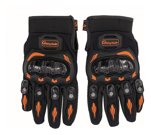 Guantes Motociclista Tipo Piel Con Proteccion