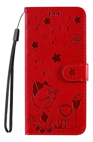 Funda Con Diseño De Gato Y Abeja For Xiaomi 14t/14t Pro