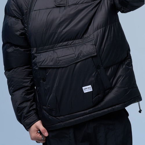 Campera Hombre Puffer Cierre Lateral Cara Cruz Jeans