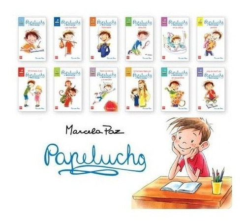 Pack Papelucho 12 Tomos Coleccion Completa Sm / Marcela Paz