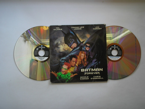 Disco Video Laser Batman Forever  Printed  Usa 1995