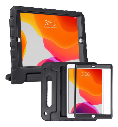 Funda Para iPad 10.2 Hde 9th/8th/7th Gen Protector Integrado