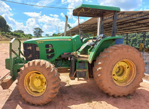 Trator John Deere 6110d Ano 2010