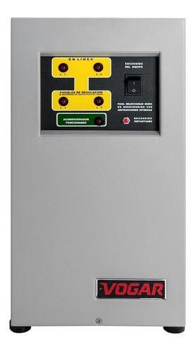 Regulador Electrónico De Voltaje Vogar® Bifásico 2 Kva