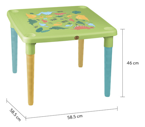 Mesa Infantil Bambino Pagable Para Dibujar Comer Jugar