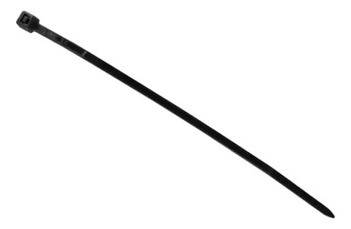 100 Precintos De 2.5x200mm Nisuta Negro/blanco Pc Gamer Negro