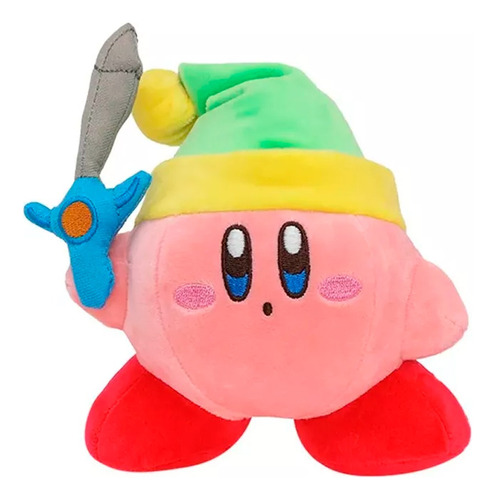 Peluche Kirby Link Zelda Peluche 100% Nuevo 19 Cm De Alto