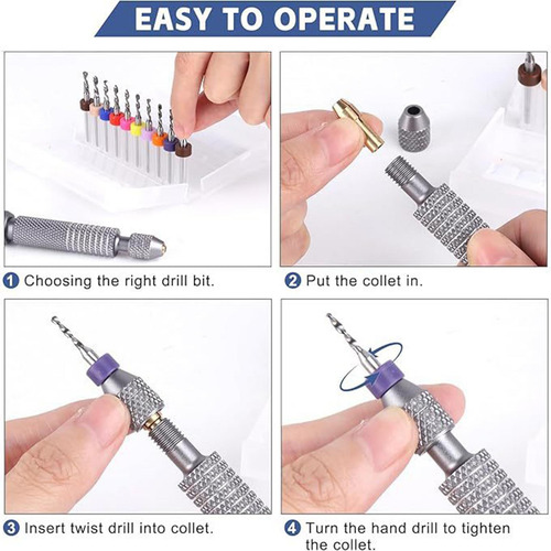 Velocidad Variable Del Kit De Perforación Manual Con 10