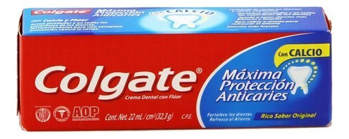 Caja Pasta Dental Colgate Mfp De 22 Ml Con 144 Piezas