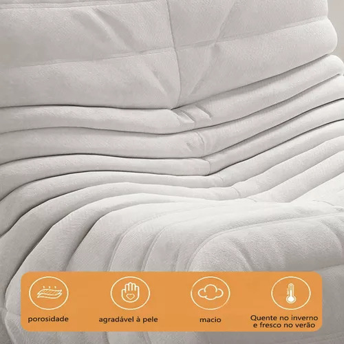 Puff Francês Togo Poltrona Chaise Modelo Flanelógrafo Sofá