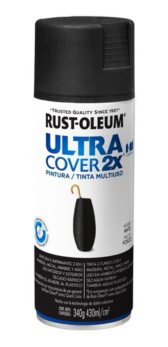 Imagen 1 de 7 de Pintura Aerosol Ultra Cover Cualquier Color Kit 2 Piezas