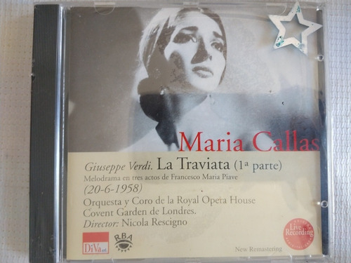 Maria Callas, Giuseppe Verdi Cd La Traviata (nvo)(sellado) Y