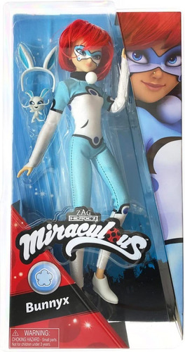 Muñeca Articulada De Moda Miraculous - Bunnyx 10,5 Pulgadas