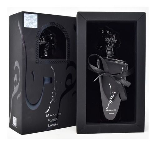 Perfume Árabe Maahir Black Edition 100ml Lattafa Frag. Nicho