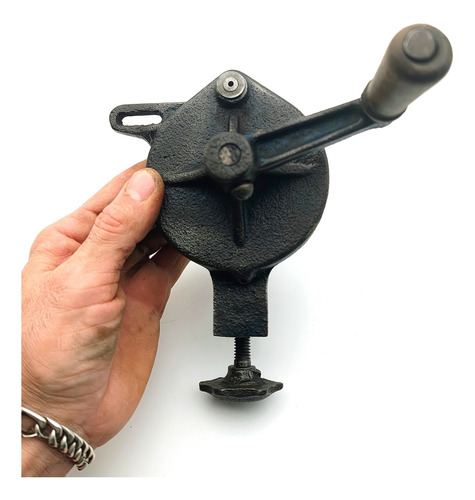 Maquina Manual Para Afilar Cuchillos Cuchillas Antigua Gris (Usado)