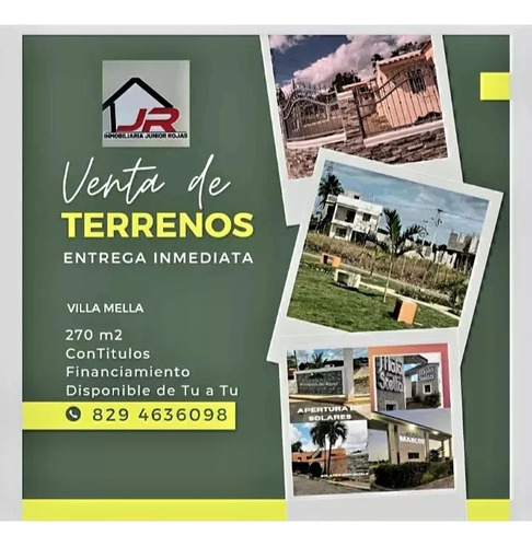 Se Vende Solar De 160 M2 Urbanizado En Villa Mella, Sdn