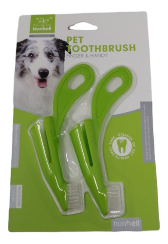 Cepillo Dental Doble Pa Mascotas