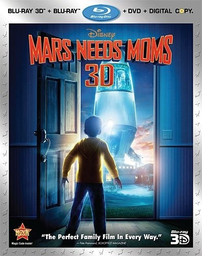 Blu Ray Marte Necesita Mamas 3d 2d S4 Discos Slipcover