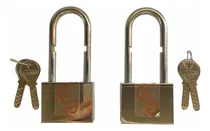 Comprar Dos Candados Hermanados De Acero Con Llave Computada Lock 6