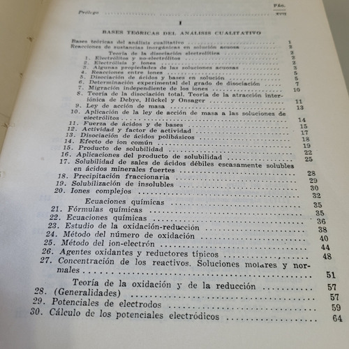 Quimica Analitica Cualitativa, Vogel, Kapelusz,caballito (Usado)