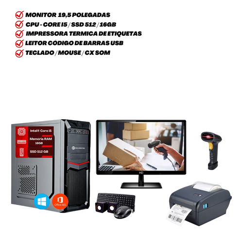 Kit Pdv (servidor) + Sistema (grátis) / Comércio Geral