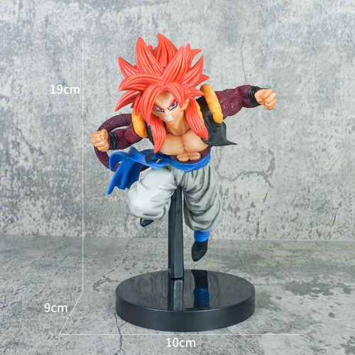 Figura Gogeta Ssj4 Dragon Ball Gt Super Sayayin 4 Ataque