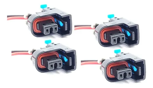 comprar Chicote Conector Bico Injetor Corsa Celta Vhc 2 Vias Kit 04